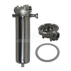 Chemical Filtration Polished SS316 150Psi Single Cartridge Filter Housing