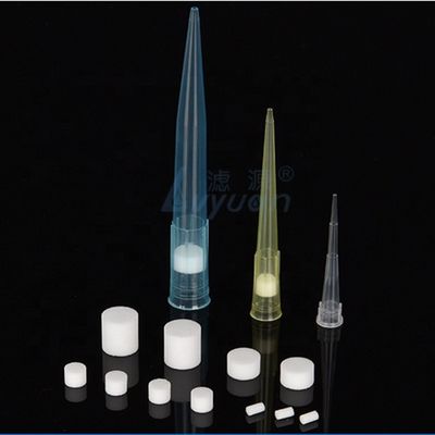 Microporous PTFE 300 Micron 20ul PVDF PA Pipette Tip Filter