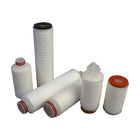 10 Inch 0.1um  0.22um Removal 69mm PP Pleated Filter Cartridge
