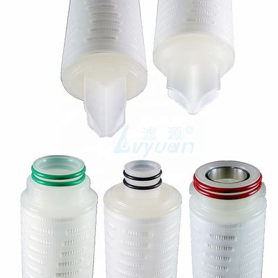 0.1 Microns Pleated ID 28mm PES Membrane Cartridge Filter