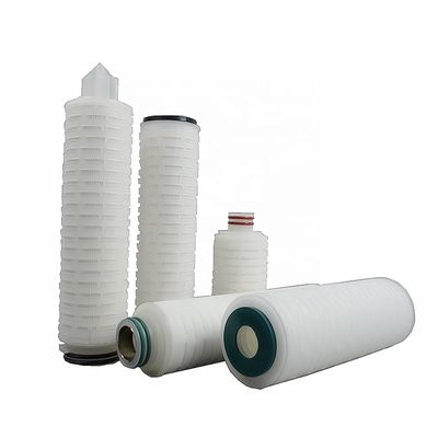 0.1 Microns Pleated ID 28mm PES Membrane Cartridge Filter