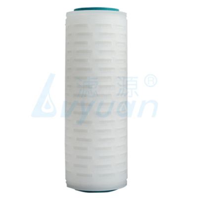 0.1 Microns Pleated ID 28mm PES Membrane Cartridge Filter