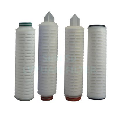 EPDM O ring 1 Micron 10 20 Inch 0.1um PP Membrane Cartridge Filter