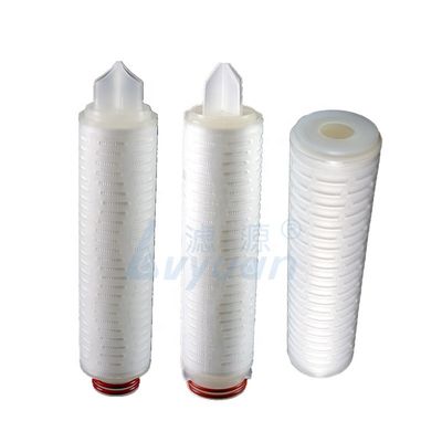 oil filed  treatment OD 2.5 inch 222/fin 5 microns pleated fiber material oil filter element cartridge