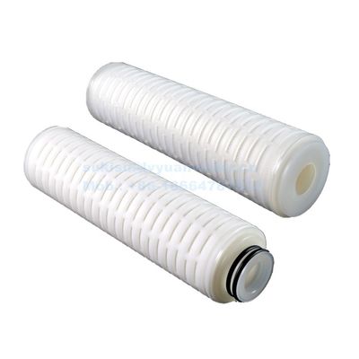 EPDM O ring 1 Micron 10 20 Inch 0.1um PP Membrane Cartridge Filter