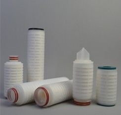 Oil Filtration 20 30 40 Inch 5 Microns Fiberglass Pleated Filter Cartridge