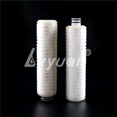 Beverage Filtration 0.2 0.45 10um Nylon PTFE PP Membrane Cartridge Filter