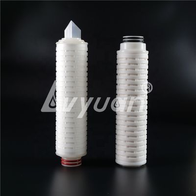 Beverage Filtration 0.2 0.45 10um Nylon PTFE PP Membrane Cartridge Filter