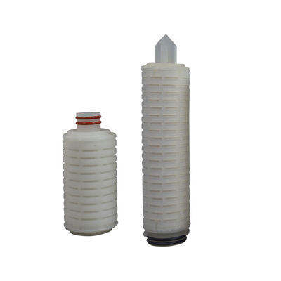 DOE Thread 60 inch 0.45 Micron Pleated Membrane PTFE Water Filter