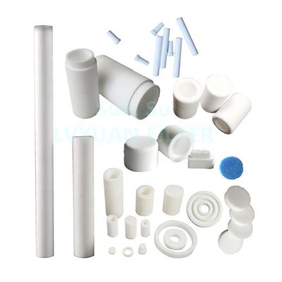 Liquid Oil Column Empty Spe Cartridge Sintered Plastic Filter With 1 - 100Um Micron