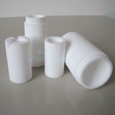 Liquid Oil Column Empty Spe Cartridge Sintered Plastic Filter With 1 - 100Um Micron