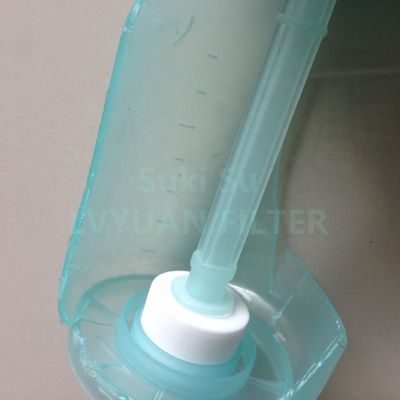 Round Wheel Medical Microporous PE Air Oxygen Foamer Filter For Humidifier Bottle Accessories