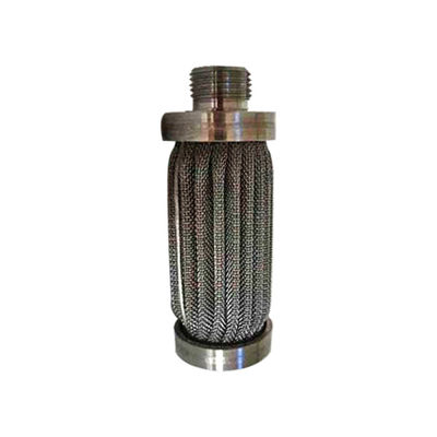 Customized size stainless steel pleated filter cartridge with high quality