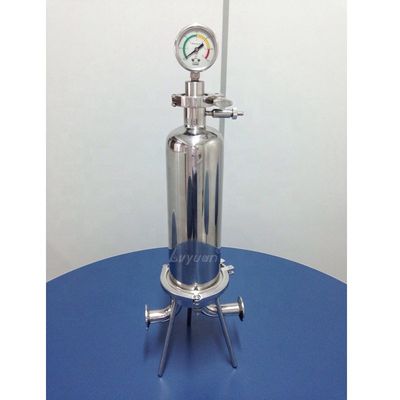 SUS304 Single Cartridge Filter Housing