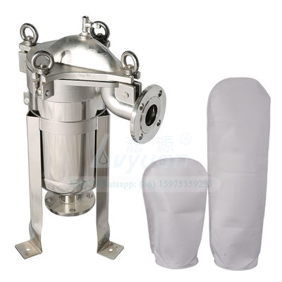 Liquid Filtration SS304 316L Industrial Pp Bag Filter Housings