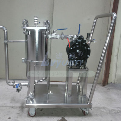 Trolley Water Pump Set 2.0Mpa SS316 Liquid Filtration Machine