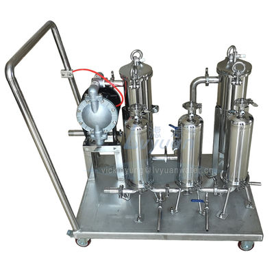 Fuel Diesel 100psi Stainless Steel SS3316L Liquid Filtration Machine