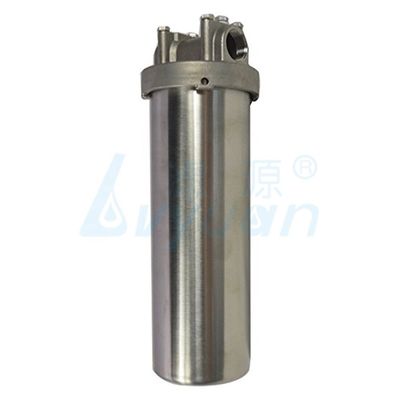 0.8Mpa 10 Inch 226 Flat 0.8mm Single Cartridge Filter Housing