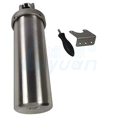 0.8Mpa 10 Inch 226 Flat 0.8mm Single Cartridge Filter Housing