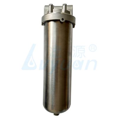 0.8Mpa 10 Inch 226 Flat 0.8mm Single Cartridge Filter Housing