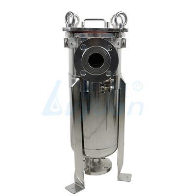 SGS 1.0Mpa 0.3um SS304 SS316 Duplex Bag Filter Housings