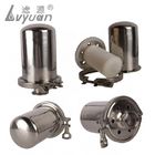 Cylindrical 1mm SUS304 Stainless Steel Air Filter Housing