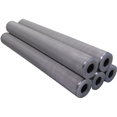 Cylinder 70mm M20 M32 Sintered Porous Stainless Steel Filters