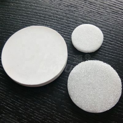 Liquid Filtration 30Mpa Mini Sintered UHMWPE PVDF Porous Filter Disc