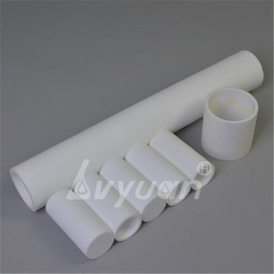 Anti Corossion Porous 0.5um PVDF PE PTFE Sintered Filter Element