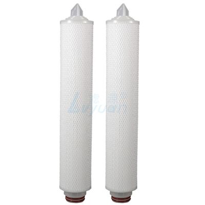 0.7m2 10 Micron OD 100mm Pleated Filter Cartridge For Pre Filtration