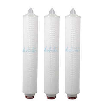 0.7m2 10 Micron OD 100mm Pleated Filter Cartridge For Pre Filtration