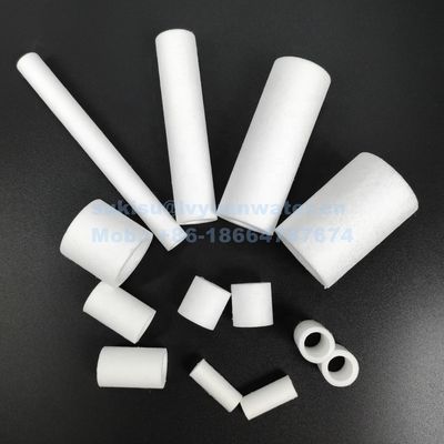 Gas Air Water EPDM Gasket 8mm 300mm Porous PP Filter Cartridge