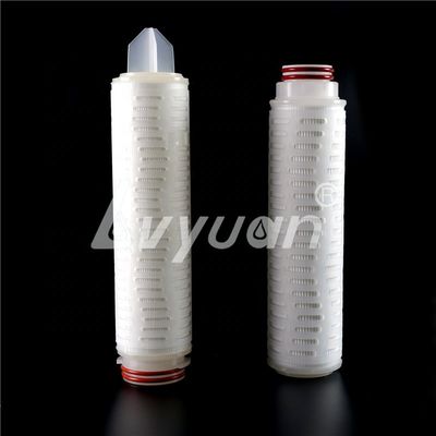 PP membrane 0.2um 0.45um Pleated Fiberglass Micron Cartridge Filters