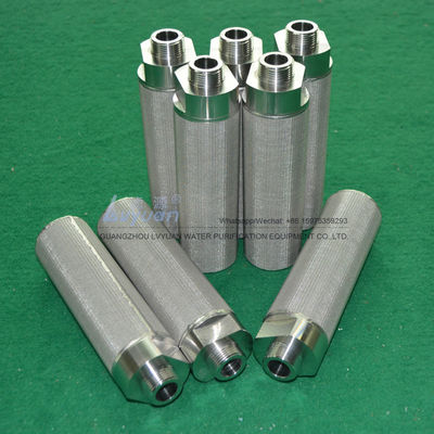 M20 Thread 50um Sintered Porous Micron Cartridge Filters