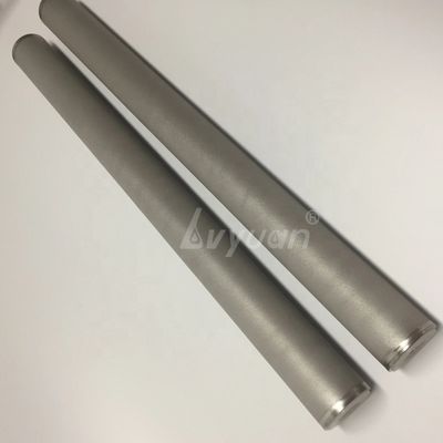 Reusable 25mm 30mm SS316L Sintered Metal Cartridge Filter