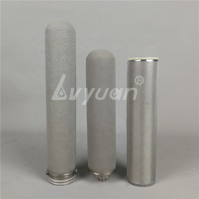 Reusable 25mm 30mm SS316L Sintered Metal Cartridge Filter