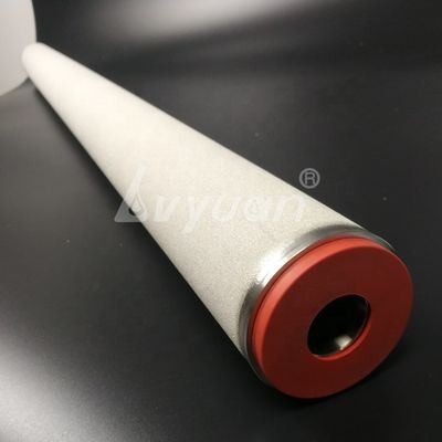 Reusable 25mm 30mm SS316L Sintered Metal Cartridge Filter