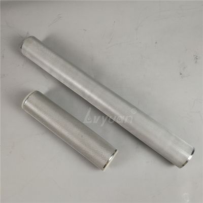 SUS304 SUS316L Stainless Steel Mesh 100um Sintered Metal Cartridge Filter