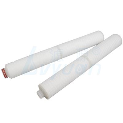 Beverage Filtration 20inch 0.2 Micron Pleated Membrane Filter Cartridge