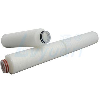 Beverage Filtration 20inch 0.2 Micron Pleated Membrane Filter Cartridge