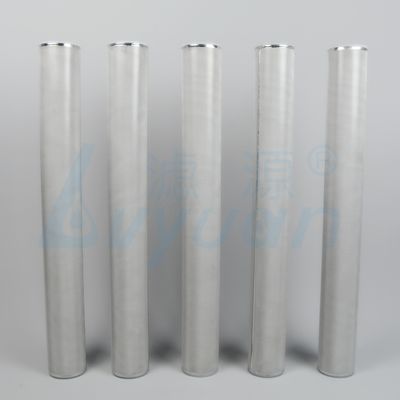 40'' 50 Micron 100 Micron Porous Stainless Steel Sintered Metal Cartridge Filter