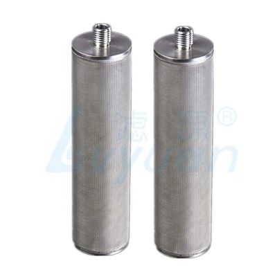 Oil Filtration 30Mpa 10 Micron titanium bars Sintered Metal Cartridge Filter