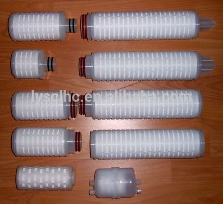 Hydrophobic 40inch Air PTFE Vent Filter 222 Fin PTFE Water Filter