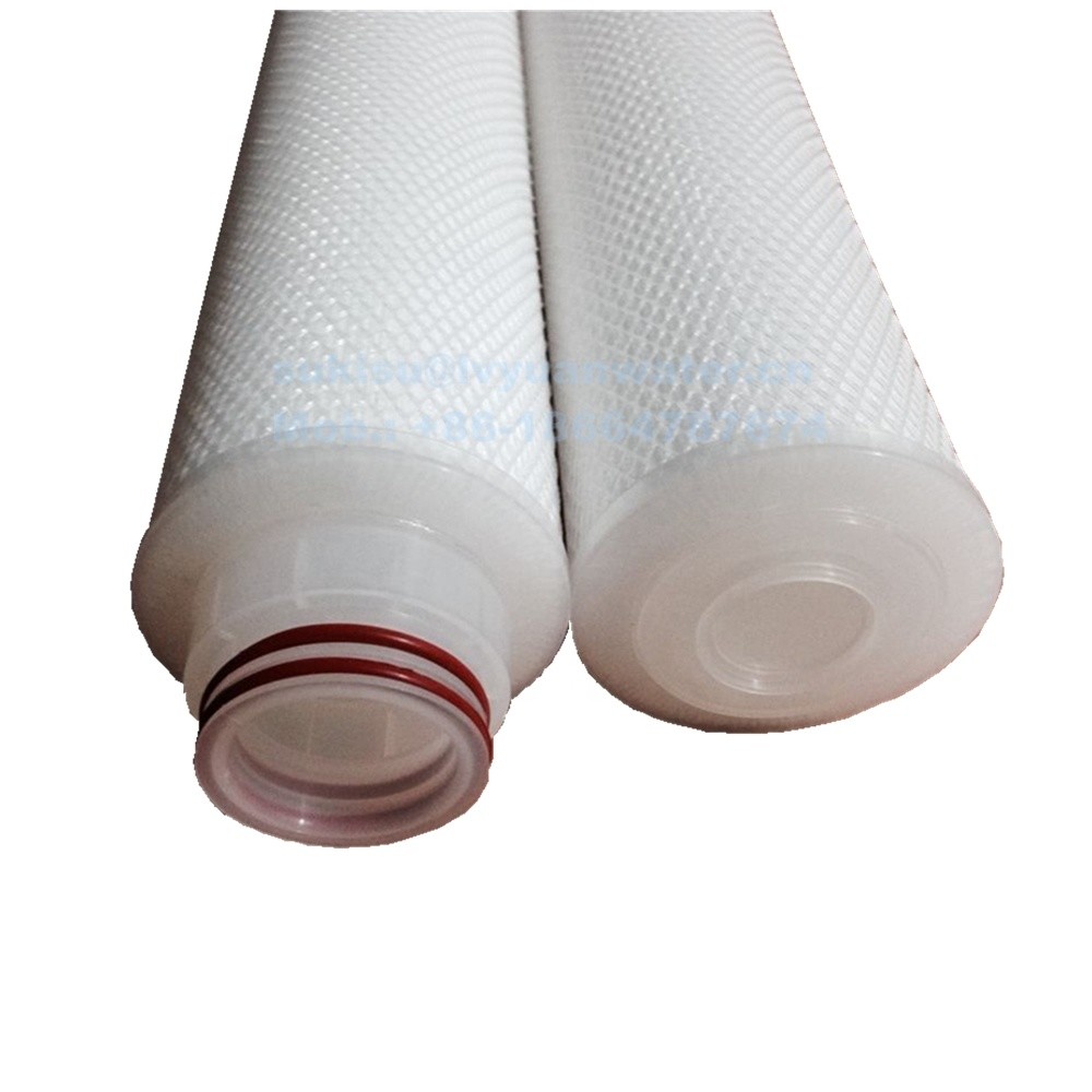 EPDM O ring 1 Micron 10 20 Inch 0.1um PP Membrane Cartridge Filter