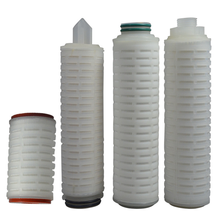 Refillable Water Filter Cartridge Plastic End Caps Household Pre Filtration