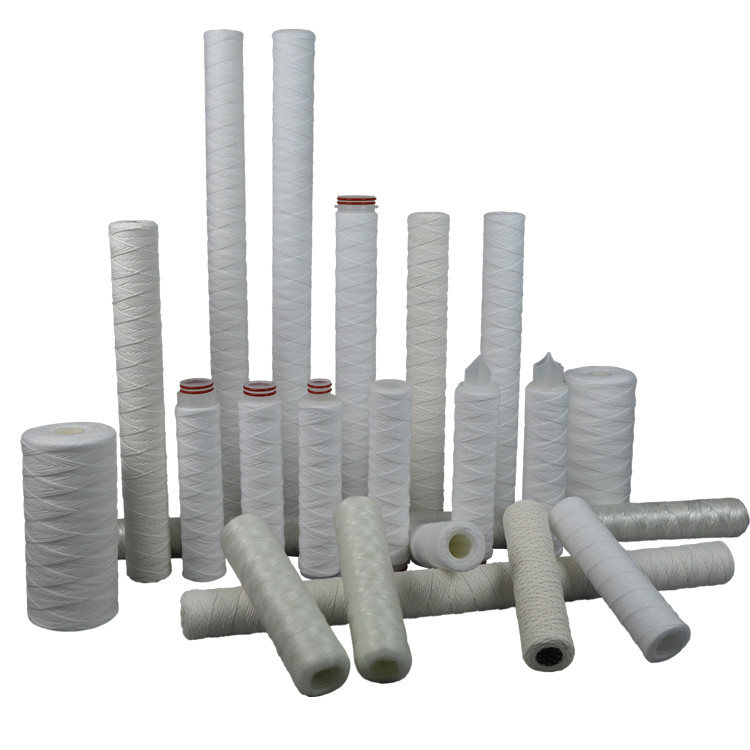 China Manufacturer pp string wound filter cartridge with high quality