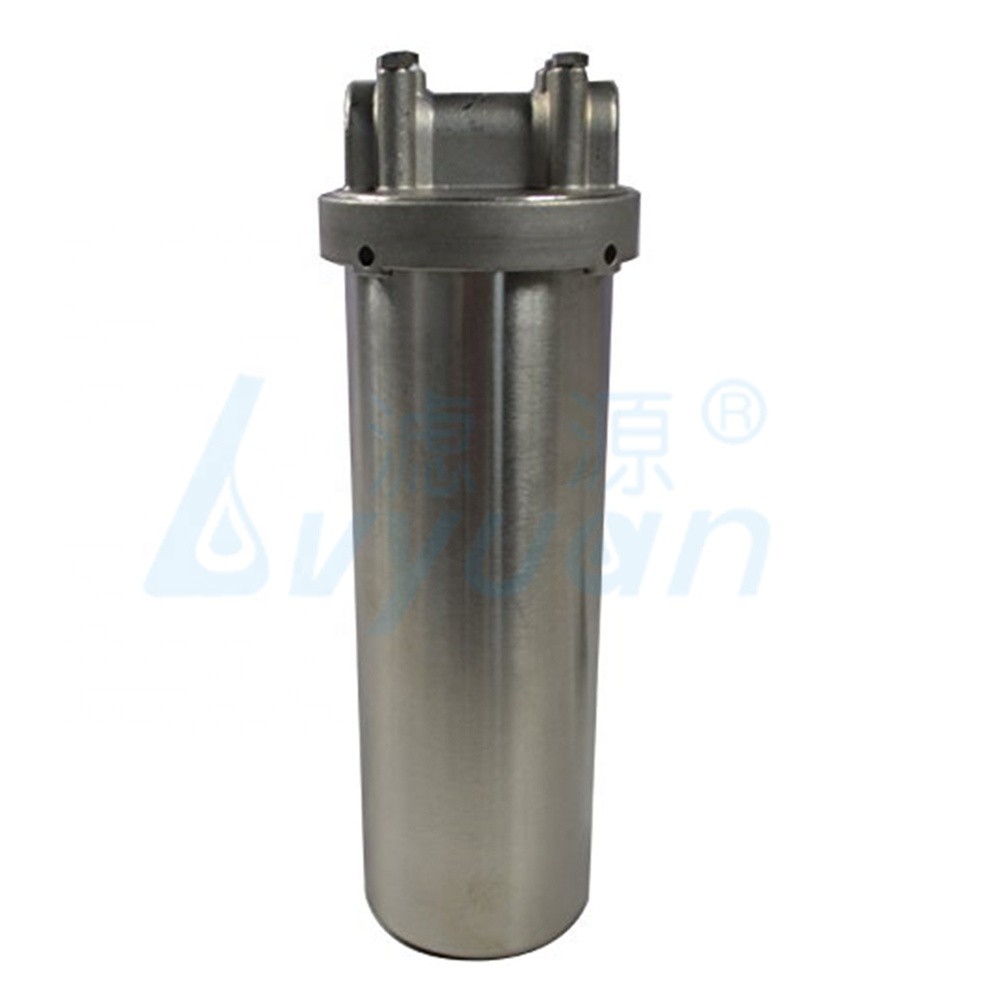 0.8Mpa 10 Inch 226 Flat 0.8mm Single Cartridge Filter Housing