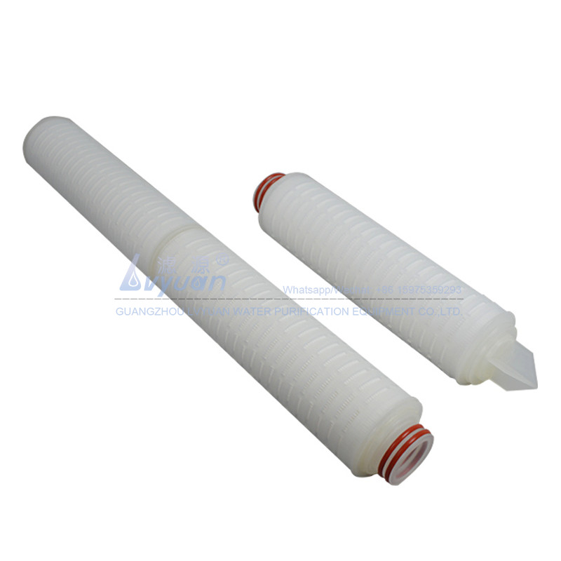 OD 70mm DOE Thread 0.2 Micron Pleated PP Filter Element