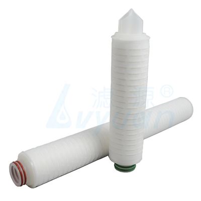 Beverage Filtration 20inch 0.2 Micron Pleated Membrane Filter Cartridge